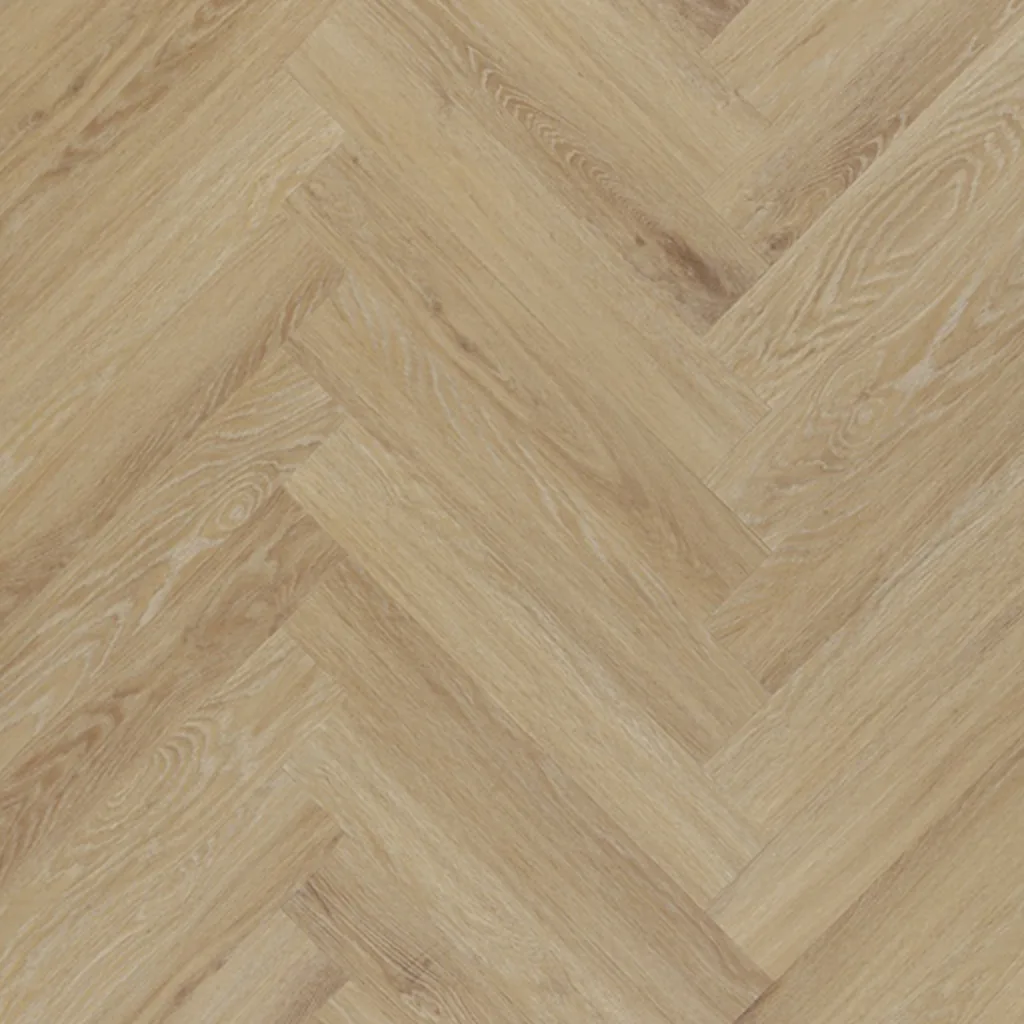 Piso SPC Herringbone Espiga 6 mm - Piso Vinílico SPC Click 10035 Roble Eslavonia SP039 6mm con manta