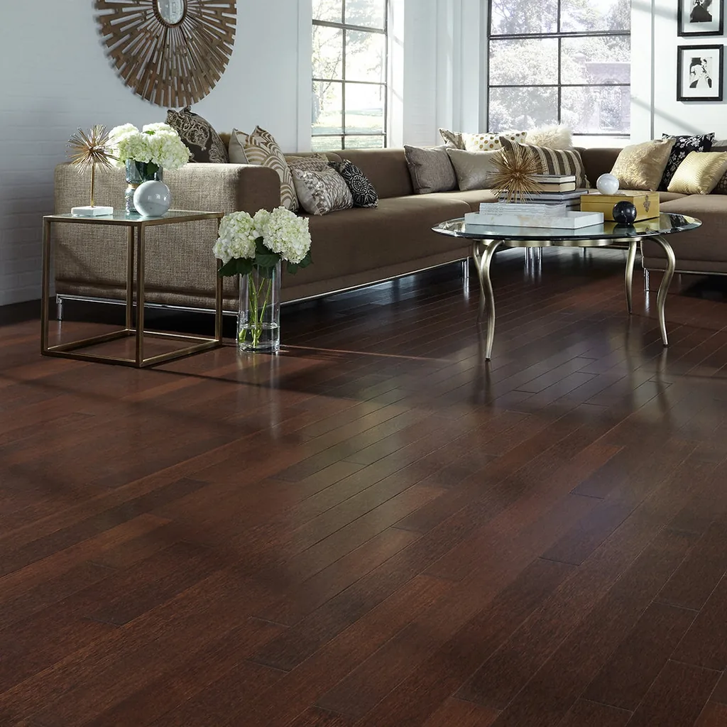 Ambiente — Piso de Madera Ingeniería Lapacho 1 Lama Satinado 12mm.