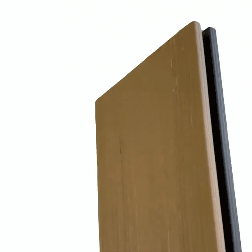 Deck WPC Co-Extruded Dual Color - Deck Co-Extruded Dual Color G04 Teak + G07 Charcoal stretch x 2 unidades